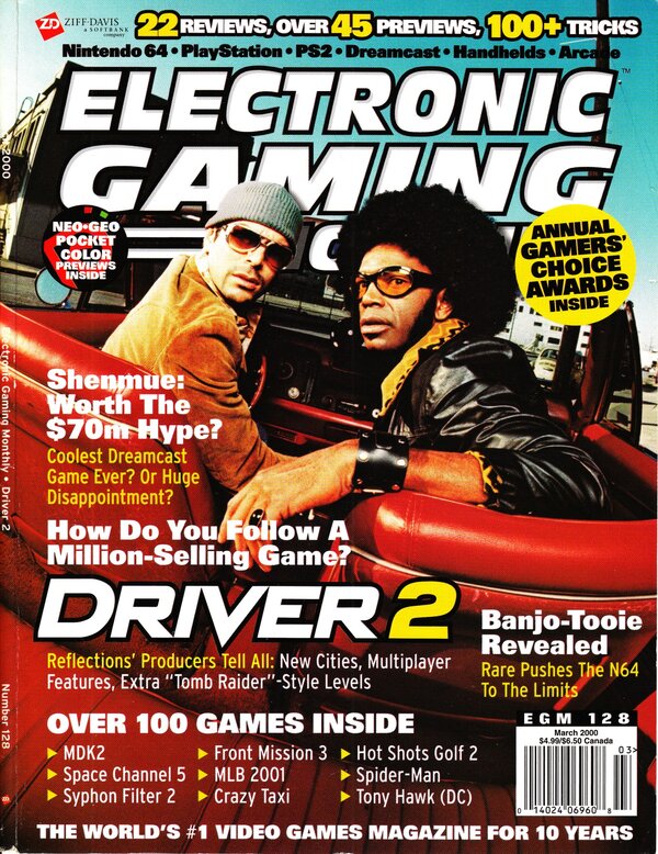 Electronic Gaming Monthly Issue 128 (March 2000) cover